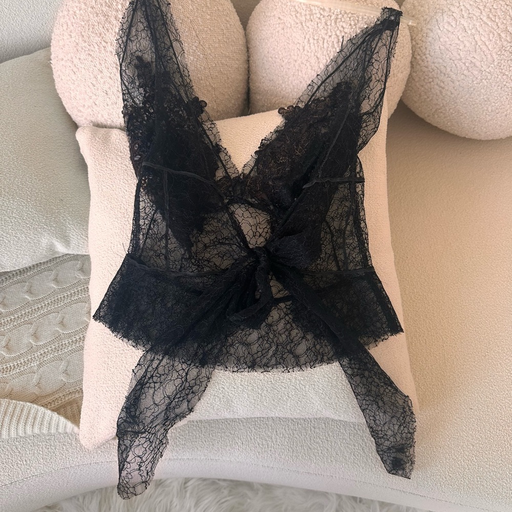 Ema SAVAHL Y2K Lace Top S - Picture 5 of 5